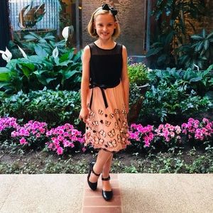 Speechless Girls Elegant Butterfly Dress, size 12